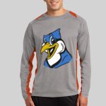 Long Sleeve Heather Colorblock Contender ™ Tee Thumbnail