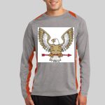 Long Sleeve Heather Colorblock Contender ™ Tee Thumbnail