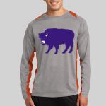 Long Sleeve Heather Colorblock Contender ™ Tee Thumbnail