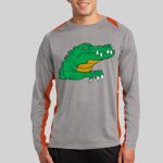 Long Sleeve Heather Colorblock Contender ™ Tee Thumbnail