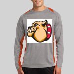 Long Sleeve Heather Colorblock Contender ™ Tee Thumbnail