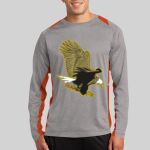 Long Sleeve Heather Colorblock Contender ™ Tee Thumbnail