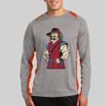 Long Sleeve Heather Colorblock Contender ™ Tee Thumbnail