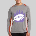 Long Sleeve Heather Colorblock Contender ™ Tee Thumbnail