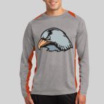 Long Sleeve Heather Colorblock Contender ™ Tee Thumbnail