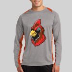 Long Sleeve Heather Colorblock Contender ™ Tee Thumbnail