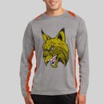 Long Sleeve Heather Colorblock Contender ™ Tee Thumbnail