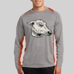 Long Sleeve Heather Colorblock Contender ™ Tee Thumbnail