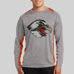 Long Sleeve Heather Colorblock Contender ™ Tee Thumbnail