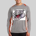 Long Sleeve Heather Colorblock Contender ™ Tee Thumbnail