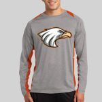 Long Sleeve Heather Colorblock Contender ™ Tee Thumbnail