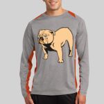 Long Sleeve Heather Colorblock Contender ™ Tee Thumbnail