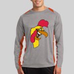 Long Sleeve Heather Colorblock Contender ™ Tee Thumbnail