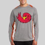 Long Sleeve Heather Colorblock Contender ™ Tee Thumbnail