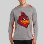 Long Sleeve Heather Colorblock Contender ™ Tee Thumbnail