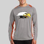 Long Sleeve Heather Colorblock Contender ™ Tee Thumbnail