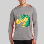 Long Sleeve Heather Colorblock Contender ™ Tee Thumbnail