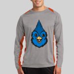 Long Sleeve Heather Colorblock Contender ™ Tee Thumbnail