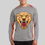 Long Sleeve Heather Colorblock Contender ™ Tee Thumbnail