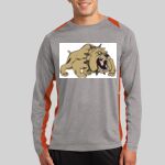 Long Sleeve Heather Colorblock Contender ™ Tee Thumbnail