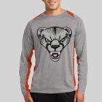 Long Sleeve Heather Colorblock Contender ™ Tee Thumbnail