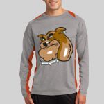 Long Sleeve Heather Colorblock Contender ™ Tee Thumbnail