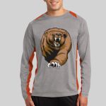 Long Sleeve Heather Colorblock Contender ™ Tee Thumbnail