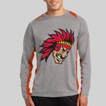 Long Sleeve Heather Colorblock Contender ™ Tee Thumbnail