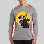 Long Sleeve Heather Colorblock Contender ™ Tee Thumbnail