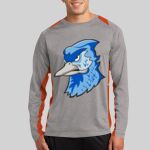 Long Sleeve Heather Colorblock Contender ™ Tee Thumbnail