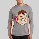 Long Sleeve Heather Colorblock Contender ™ Tee Thumbnail