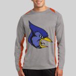 Long Sleeve Heather Colorblock Contender ™ Tee Thumbnail