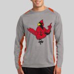 Long Sleeve Heather Colorblock Contender ™ Tee Thumbnail