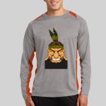 Long Sleeve Heather Colorblock Contender ™ Tee Thumbnail