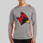 Long Sleeve Heather Colorblock Contender ™ Tee Thumbnail
