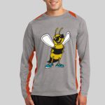 Long Sleeve Heather Colorblock Contender ™ Tee Thumbnail