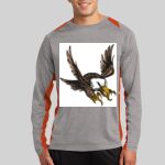 Long Sleeve Heather Colorblock Contender ™ Tee Thumbnail