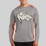 Long Sleeve Heather Colorblock Contender ™ Tee Thumbnail