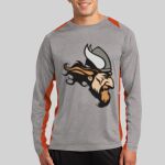 Long Sleeve Heather Colorblock Contender ™ Tee Thumbnail