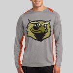 Long Sleeve Heather Colorblock Contender ™ Tee Thumbnail