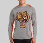 Long Sleeve Heather Colorblock Contender ™ Tee Thumbnail