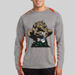 Long Sleeve Heather Colorblock Contender ™ Tee Thumbnail