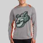 Long Sleeve Heather Colorblock Contender ™ Tee Thumbnail