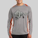 Long Sleeve Heather Colorblock Contender ™ Tee Thumbnail