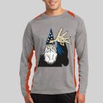 Long Sleeve Heather Colorblock Contender ™ Tee Thumbnail