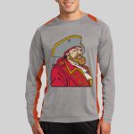 Long Sleeve Heather Colorblock Contender ™ Tee Thumbnail