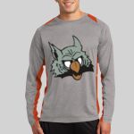 Long Sleeve Heather Colorblock Contender ™ Tee Thumbnail