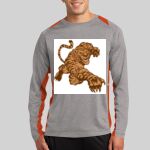 Long Sleeve Heather Colorblock Contender ™ Tee Thumbnail