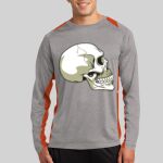 Long Sleeve Heather Colorblock Contender ™ Tee Thumbnail