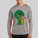 Long Sleeve Heather Colorblock Contender ™ Tee Thumbnail